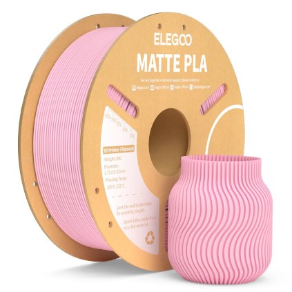 FILAMENT ELEGOO / PLA MATTE / SACURA PINK / 1,75 mm / 1 kg