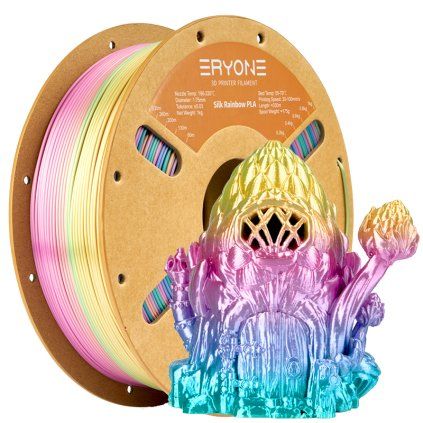 ERYONE | PLA Silk Macaron Rainbow | Mini Rainbow | 1.75mm | 1kg