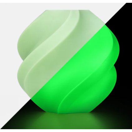 BAMBU LAB | PLA Glow | Zelená | 1.75mm | 1kg