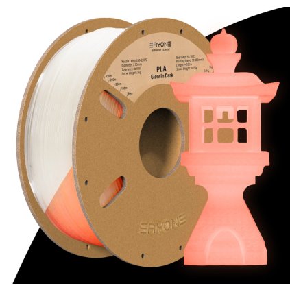 FILAMENT ERYONE / PLA LUMINIOUS / ORANŽOVÁ / 1,75 MM / 1 KG