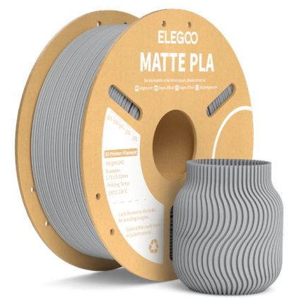 FILAMENT ELEGOO / PLA MATTE / SLATE GREY / 1,75 mm / 1 kg