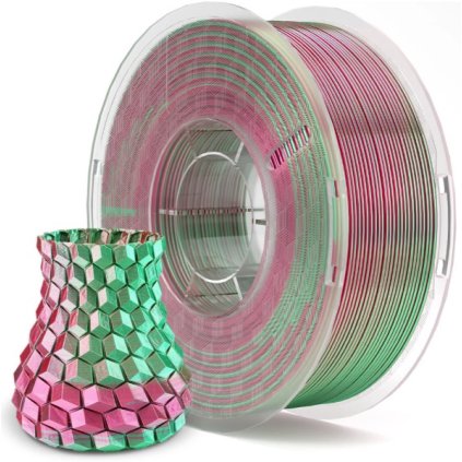 FILAMENT ELEGOO / PLA SILK / GREEN-RED / 1,75 mm / 1 kg
