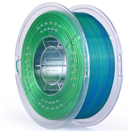 FILAMENT ELEGOO / PLA SILK / BLUE-GREEN / 1,75 mm / 1 kg
