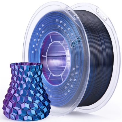 ELEGOO | PLA Silk | Blue-purple-black | 1.75mm | 1kg