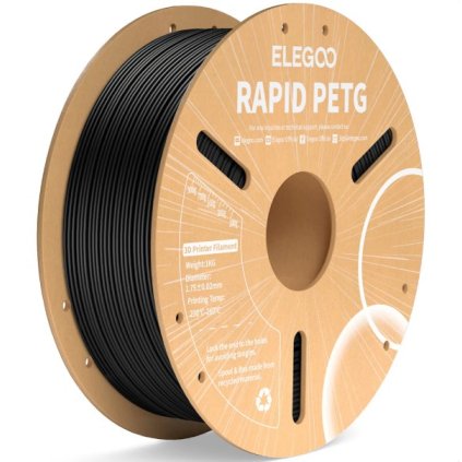 ELEGOO | Rapid PETG | Black | 1.75mm | 1kg
