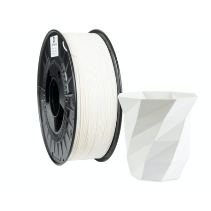 FILAMENT 3DPOWER / PLA MATTE / BÍLÁ / 1,75 MM / 1 KG