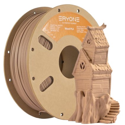 ERYONE / Pla Wood / Light / 1,75 mm / 1kg - Filament pro 3D tisk