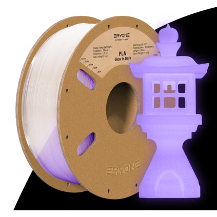 ERYONE / Pla Luminious / Fialová / 1.75mm / 1kg – Filament pro 3D tisk