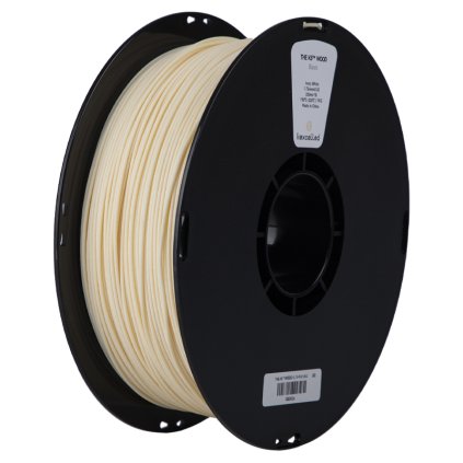 KEXCELLED / Pla Wood / Ivory / 1,75 mm / 1kg - Filament pro 3D tisk