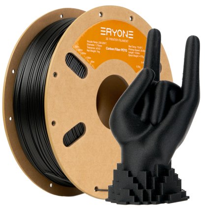 ERYONE / Petg cf / Černá / 1.75mm / 1kg – Filament pro 3D tisk