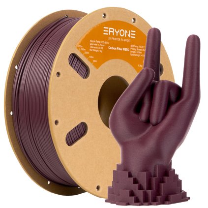 ERYONE / Petg cf / Vínová / 1.75mm / 1kg – Filament pro 3D tisk