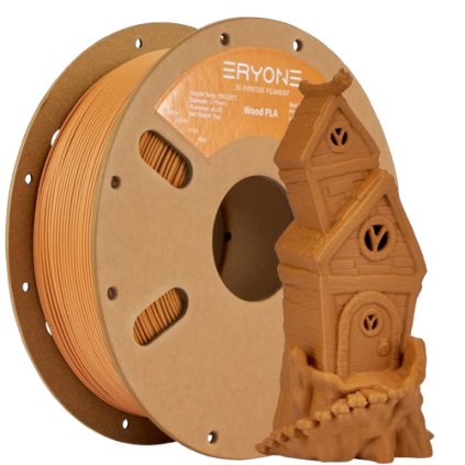 ERYONE / Pla Wood / Clay / 1,75 mm / 1kg - Filament pro 3D tisk