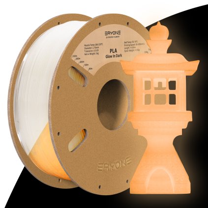 ERYONE / Pla Luminious / Oranžovo-žlutá / 1.75mm / 1kg – Filament pro 3D tisk