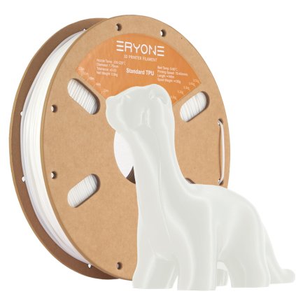 ERYONE / TPU / Bílá / 1.75mm / 0.5kg - Filament pro 3D tisk
