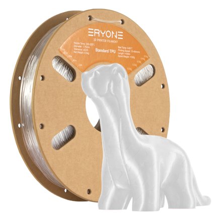ERYONE / TPU / Transparentní / 1.75mm / 0.5kg - Filament pro 3D tisk
