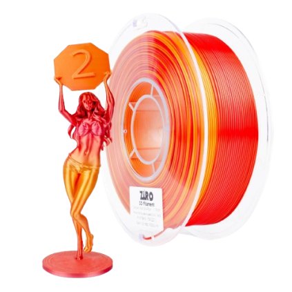 ZIRO / Pla Silk / Passionate / 1.75mm / 1kg – Filament pro 3D tisk
