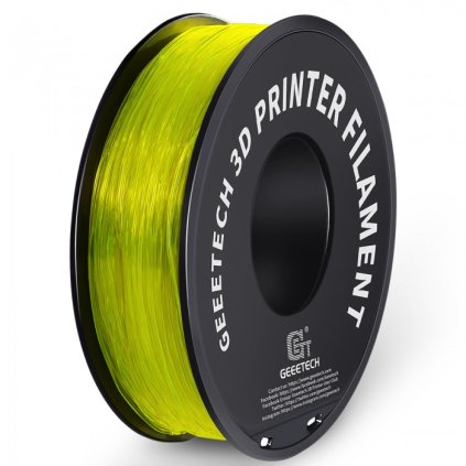 GEEETECH / TPU / Transparentní žlutá / 1.75mm / 1kg - Filament pro 3D tisk