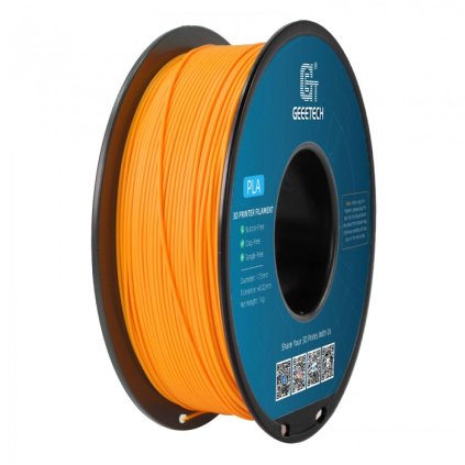 GEEETECH / Pla / Oranžová / 1.75mm / 1kg – Filament pro 3D tisk