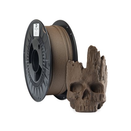 3DPOWER / Pla Wood / Dark / 1,75 mm / 1kg - Filament pro 3D tisk