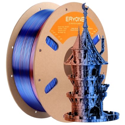 ERYONE / Pla Silk / Dual-color / Oranžová - modrá / 1.75mm / 1kg – Filament pro 3D tisk