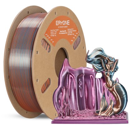ERYONE / Pla Silk / 4Colors / Emerald Athene / 1.75mm / 1kg-Filament pro 3D tisk