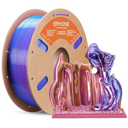 ERYONE / Pla Silk / 4Colors / Electrical night / 1.75mm / 1kg-Filament pro 3D tisk
