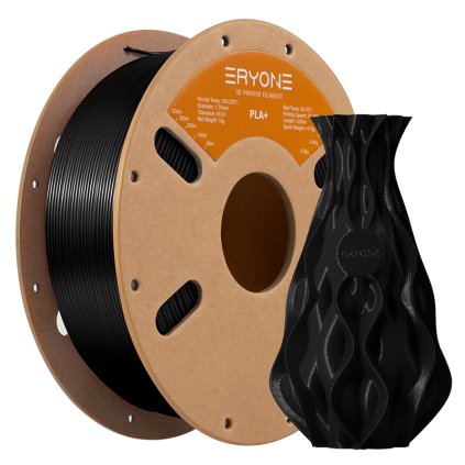 ERYONE / Pla+ / Černá / 1.75mm / 1kg – Filament pro 3D tisk
