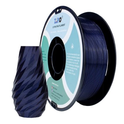 ZIRO / Pla Glitter / Midnight Blue / 1.75mm / 1kg-Filament pro 3D tisk