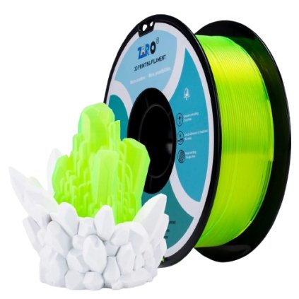 ZIRO | Pla | Fluorescence žlutá transparent | 1.75mm | 1kg