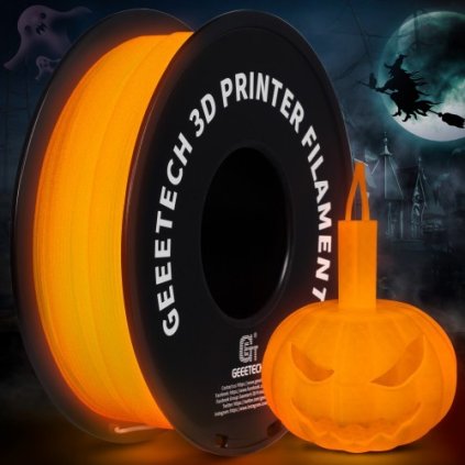 GEEETECH | Pla glow | Oranžová | 1.75mm | 1kg