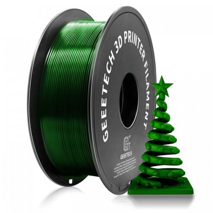 GEEETECH PETG zelená 1,75 mm 1 kg – filament pro 3D tisk
