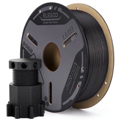 ELEGOO PETG-CF černá 1,75 mm 1 kg – filament pro 3D tisk