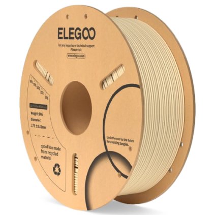 ELEGOO PLA Beige 1,75 mm 1 kg – filament pro 3D tisk