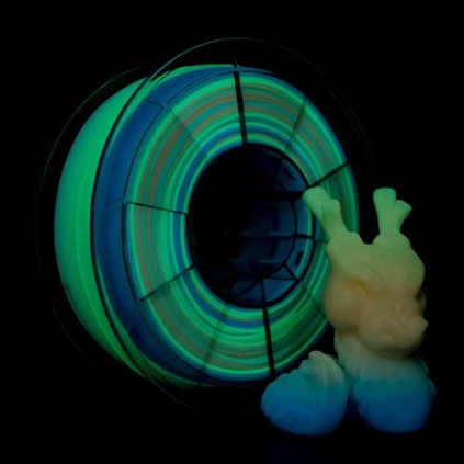 ZIRO | PLA Glow | Rainbow | 1.75mm | 1kg