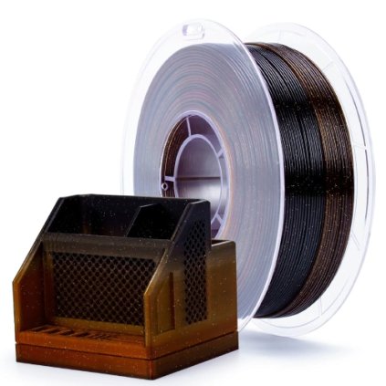 ZIRO PLA Twinkling Amber 1,75 mm 1 kg – filament pro 3D tisk