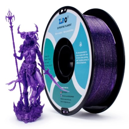 ZIRO PLA Twinkling Purple 1,75 mm 1 kg – filament pro 3D tisk
