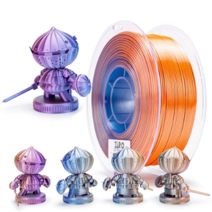 ZIRO PLA Silk Tri Color Moonlit Lake 1,75 mm 1 kg – filament pro 3D tisk