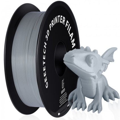 GEEETECH PETG šedá 1,75 mm 1 kg – filament pro 3D tisk