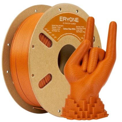 ERYONE PETG CF oranžová 1,75 mm 1 kg – filament pro 3D tisk