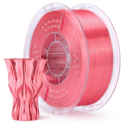 ELEGOO PLA Silk Coral Pink 1,75 mm 1 kg – filament pro 3D tisk