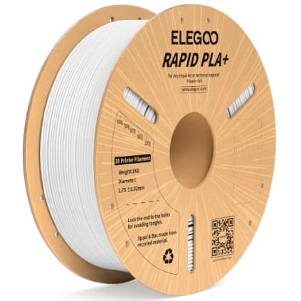 ELEGOO | RAPID PLA+ | White | 1.75mm | 1kg