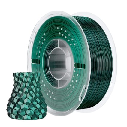 ELEGOO | PLA Silk | Black-green | 1.75mm | 1kg