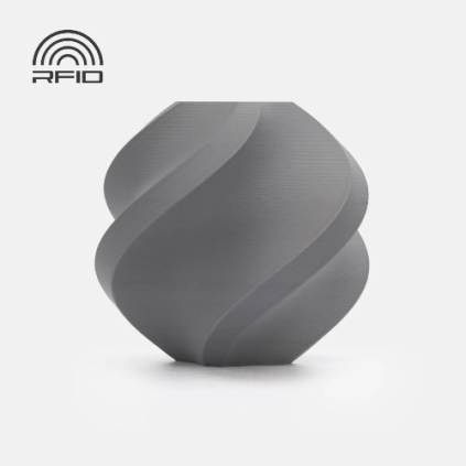BAMBU LAB | PLA Matte | Šedá "Nardo" | 1.75mm | 1kg | Refill