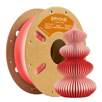 ERYONE | Pla Matte | Multicolor / Red Velvet (červená / bílá) | 1.75mm | 1kg