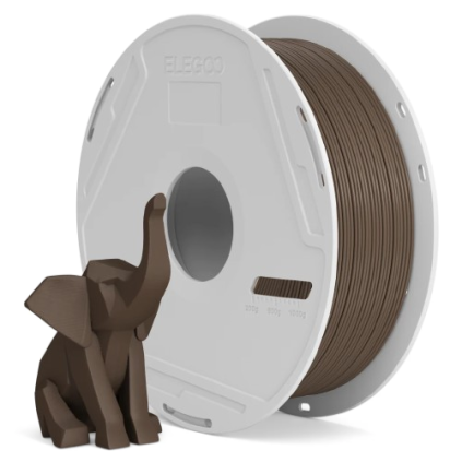 ELEGOO | PLA | Cocoa Brown | 1.75mm | 1kg | Spool