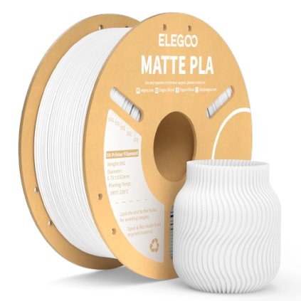 ELEGOO | PLA Matte | White | 1.75mm | 1kg
