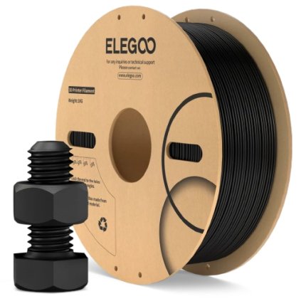 ELEGOO | ABS | Černá | 1.75mm | 1kg