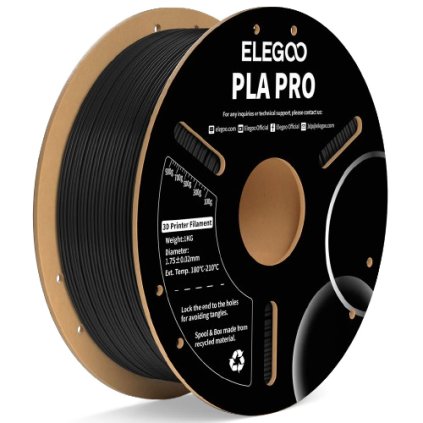 ELEGOO | PLA+ | PLA Pro Black | 1.75mm | 1kg