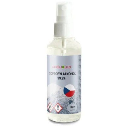 Ecoliquid Isopropylalkohol (IPA) 99,9 % 100 ml