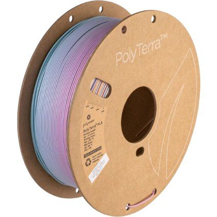 Polymaker | PLA | PolyTerra™ Gradient PLA Pastel Rainbow | 1.75mm | 1kg